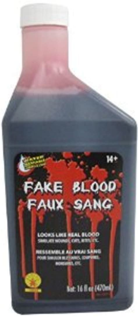 fake blood for clothes staining|non staining stage blood.